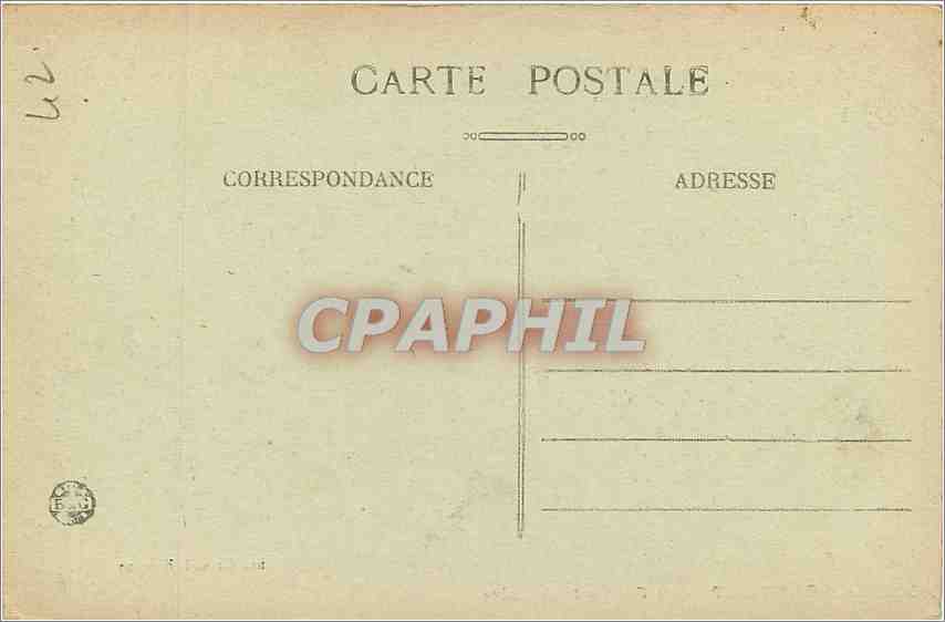 CPA Le Pertuiset Le Pont sur la Loire  — Back