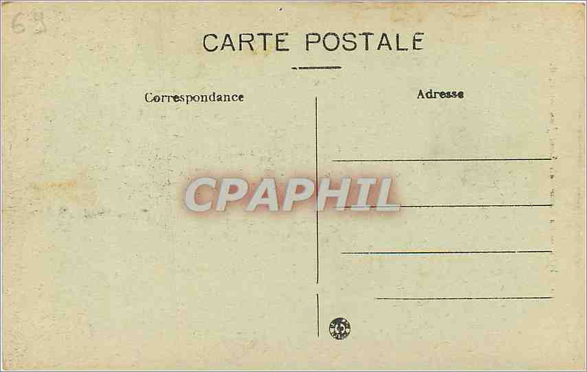 CPA Lyon La Cathedrale Saint Jean  — Verso