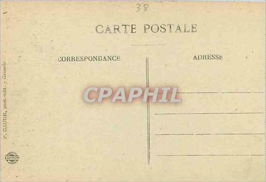Uriage-les-Bains — L'Établissement Thern — n°549 — Rückseite