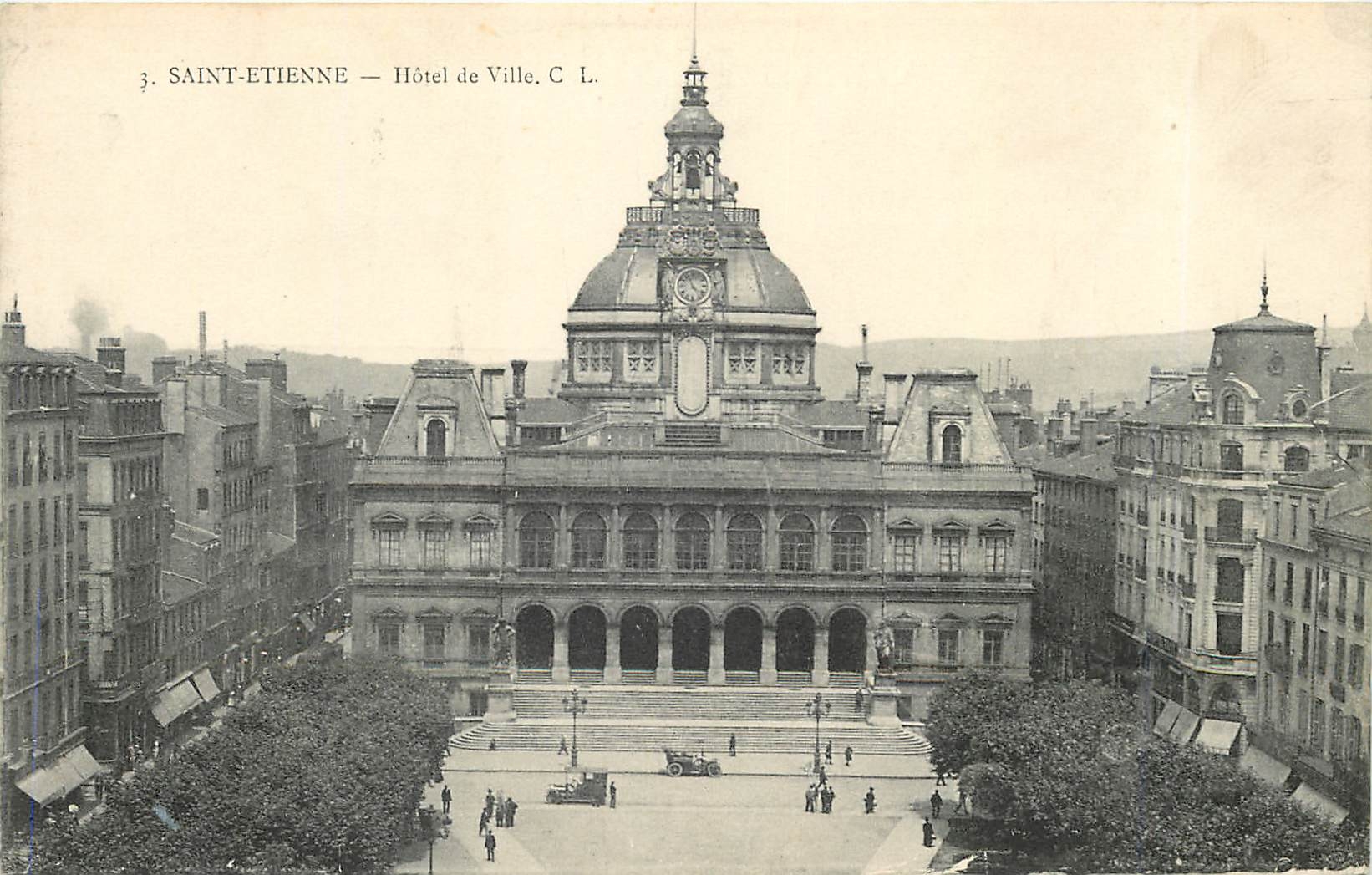 CPA Saint Etienne Hotel de Ville 