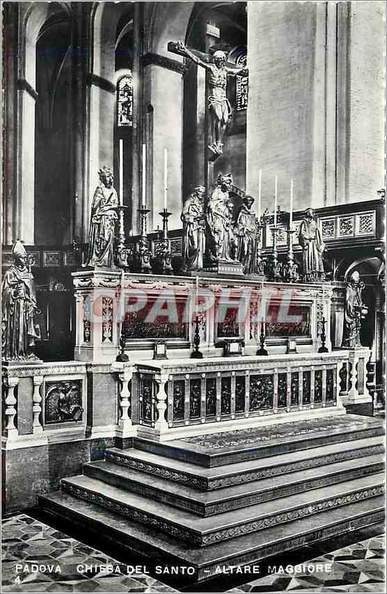CPA Padova Chissa des Santo Altare Maggiore 