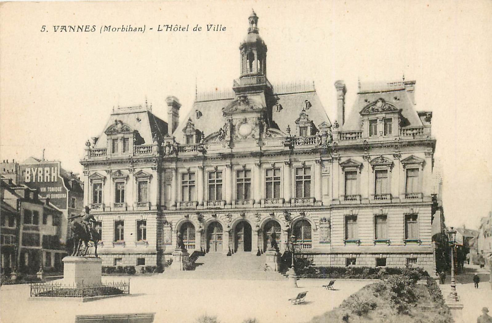 CPA Vannes Morbihan L'Hotel de Ville 