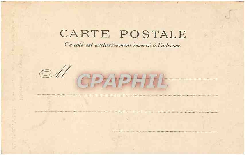 CPA Clermont Ferrand Portail de ND du Port  — Rückseite