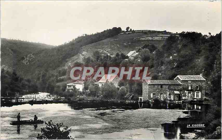 CPM Pontgibaud Puy de Dome L'Etang de Peschadoire 