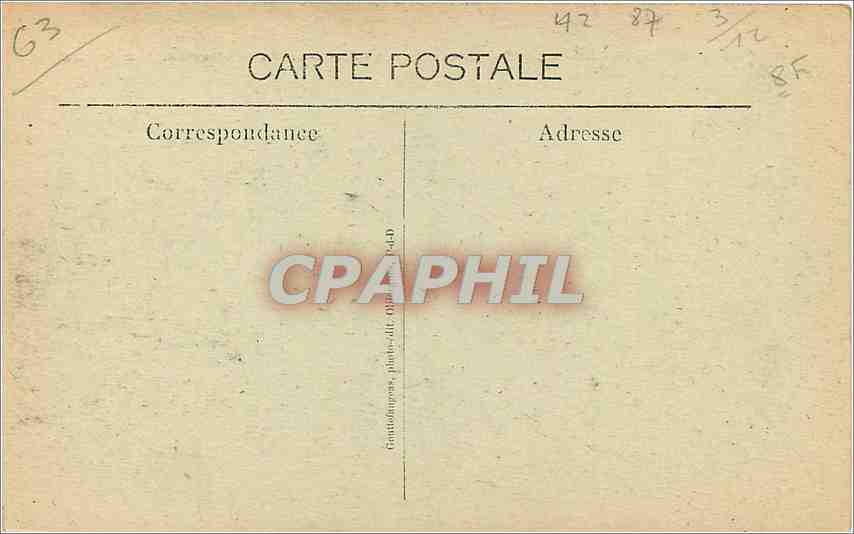 Clermont-Ferrand — Avenue Charras, Avenue de la Gare et Avenue de la Croix-Morel — G d'O — 1056 — Reverso