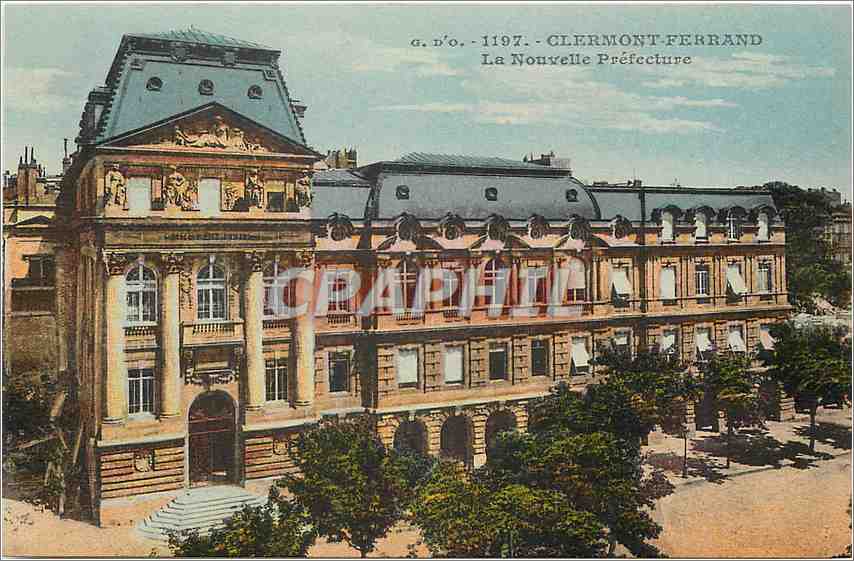 CPA Clermont Ferrand La Nouvelle Prefecture 