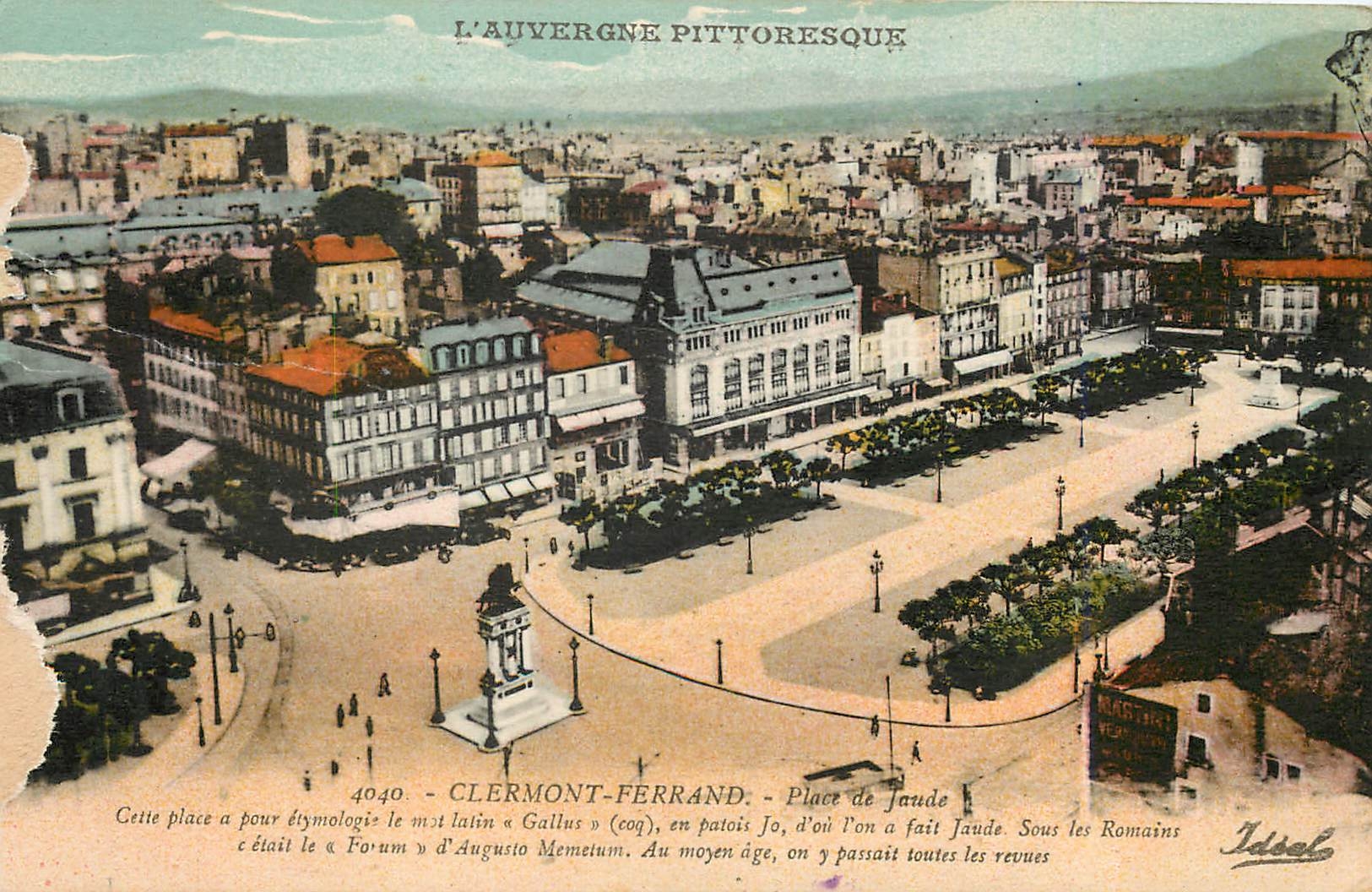 CPA Clermont Ferrand Place de Jaude 