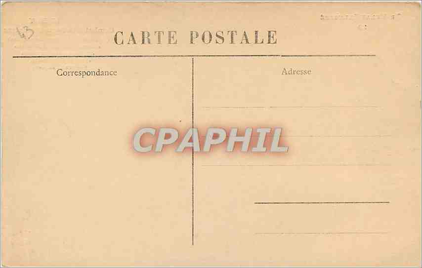 CPA Le Velay Le Puy Combat a la Porte Pannessac  — Verso