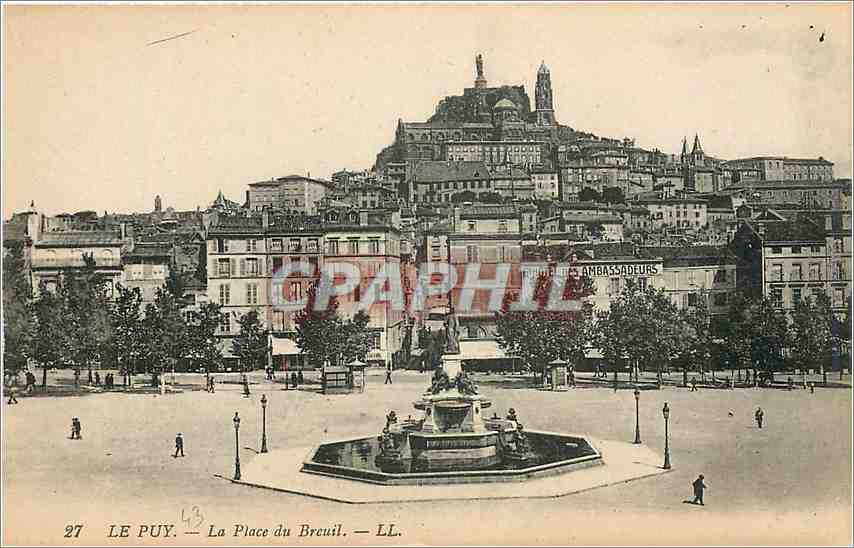 Le Puy — La Place du Breuil — LL. — Graphil
