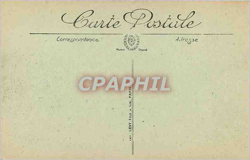 Le Puy — La Place du Breuil — LL. — Graphil — Verso