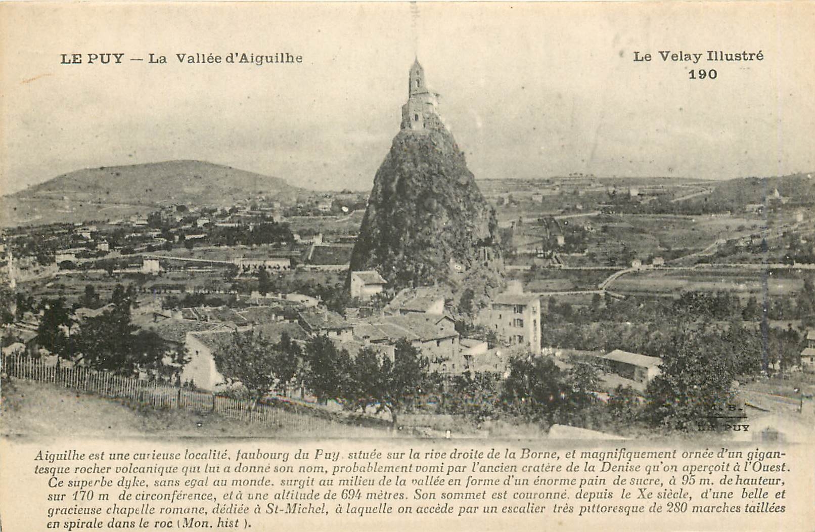 CPA Le Puy  La Vallee d'Aiguilhe 