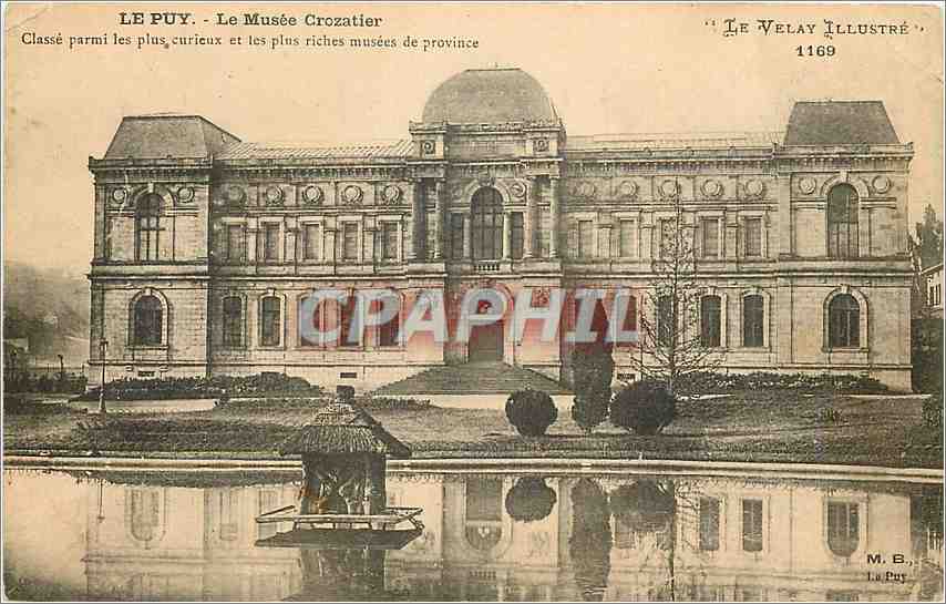 CPA Le Puy  Le Musee Crozatier 
