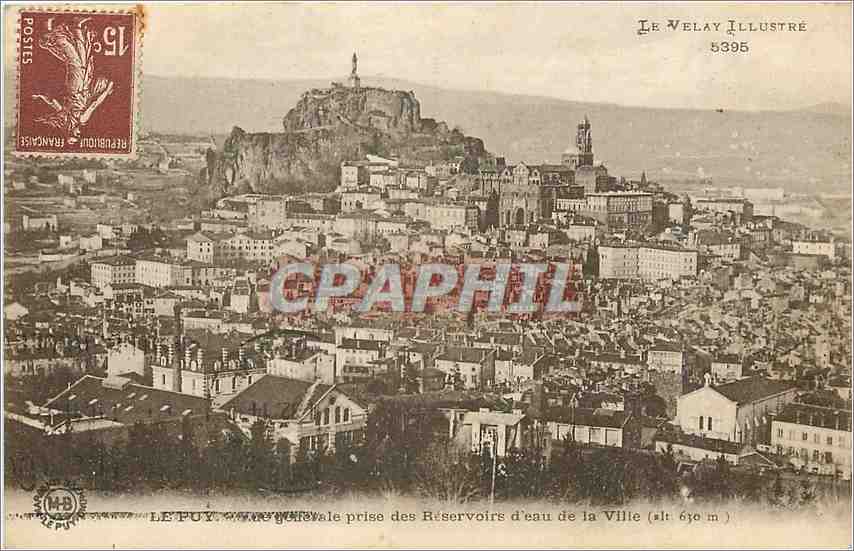 CPA Le Puy  Vue Generale prise des Reservoirs d'Eau de la Ville 