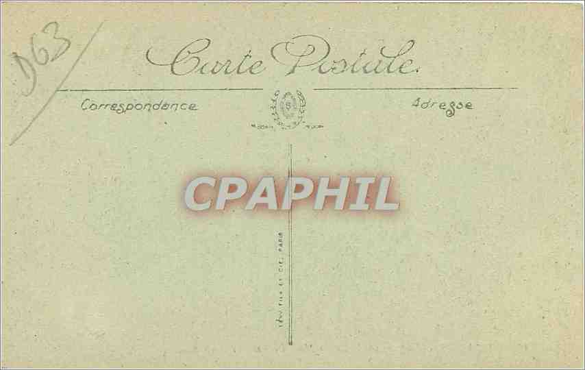CPA Le Mont Dore La Vallee du Mont Dore et le Puy de Sancy  — Verso