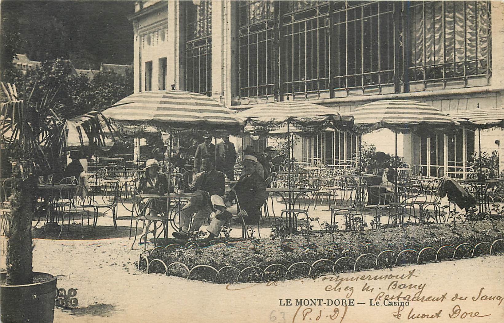 Le Mont-Dore — Le Casino — Restaurant de Sang — chez M. Bany
