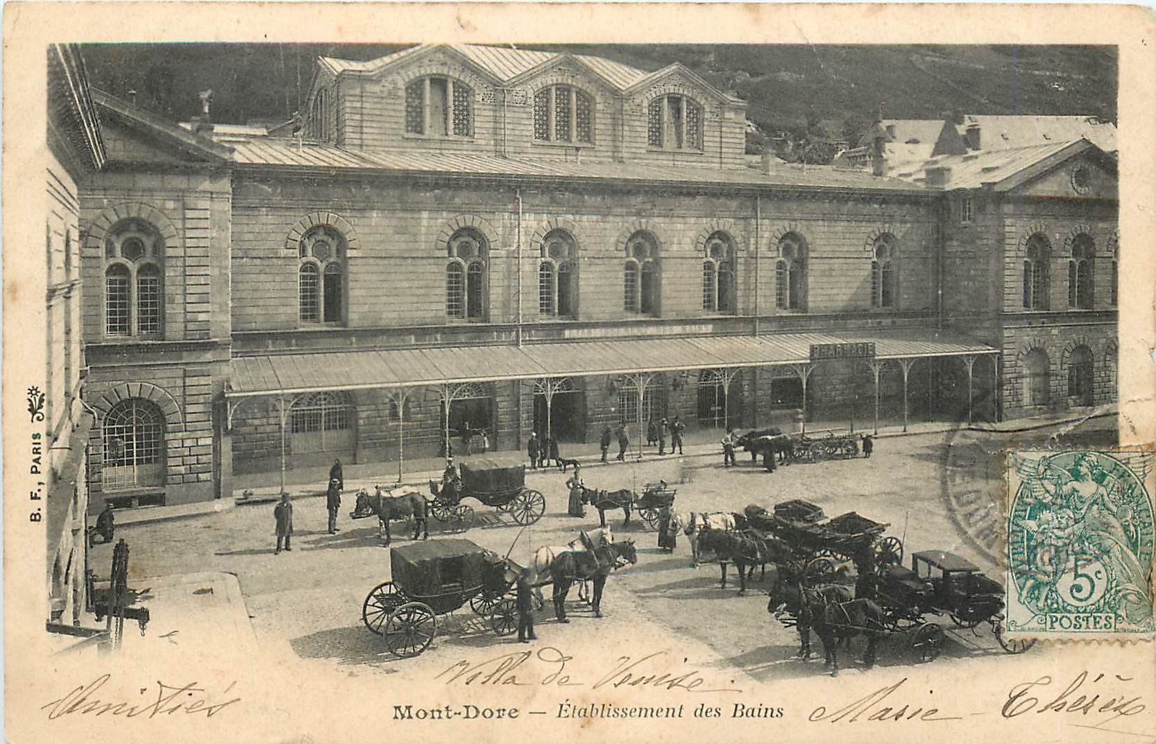 CPA Mont Dore Etablissement des Bains 