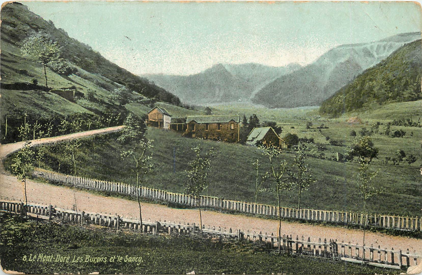 CPA Le Mont Dore Les Burons et le Sancy 