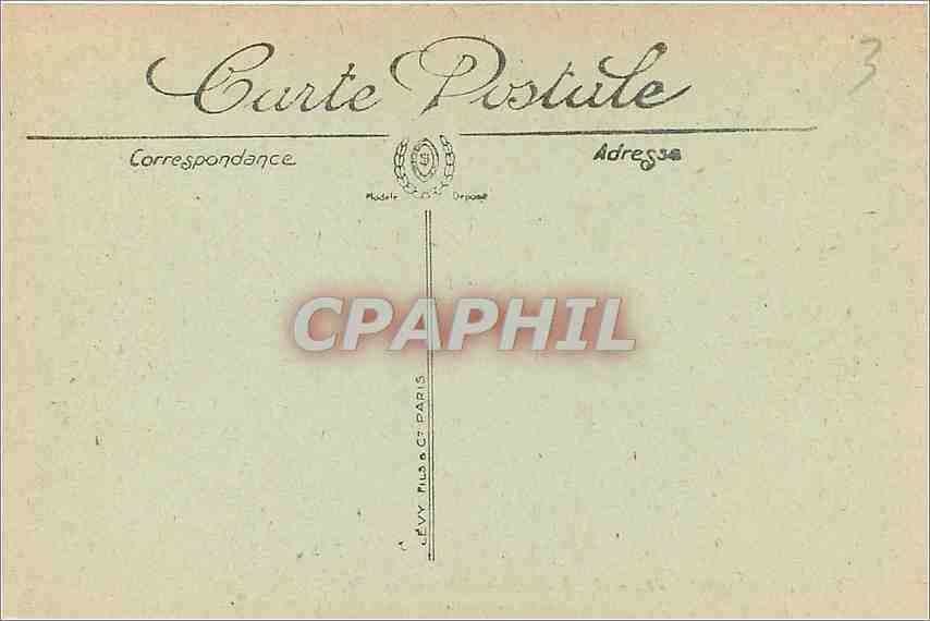 CPA La Bourboule Le Boulevard de l'Hotel de Ville  — Rückseite