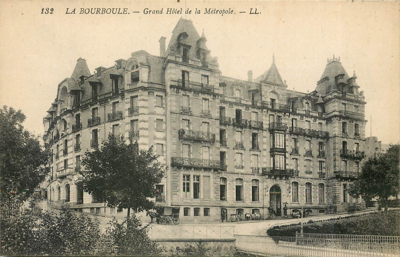 CPA La Bourboule Grand Hotel de la Metropole 