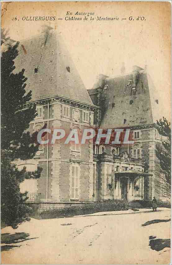 Olliergues — Château de la Montmarie — G. d'O.