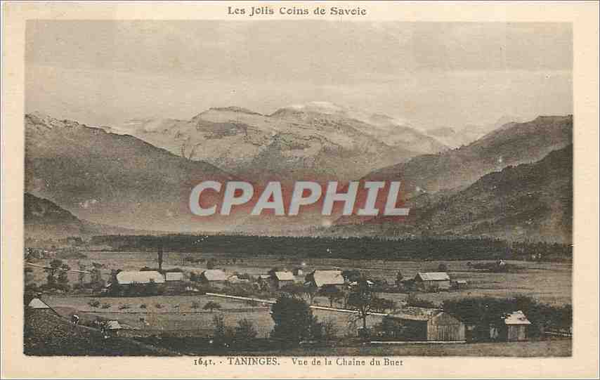 Vue de la Chaîne du Buet — Taninges — Les Jolis Coins de Savoie