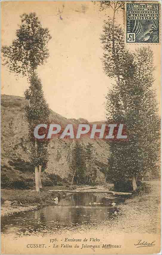 CPA Environs de Vichy Cusset La Vallee du Jolan aux Malavaux 