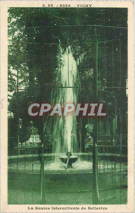 CPA Vichy La Source intermittente de Bellerive 