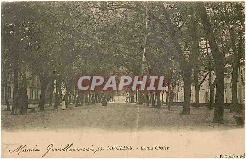 CPA Moulins Cours Choisy 