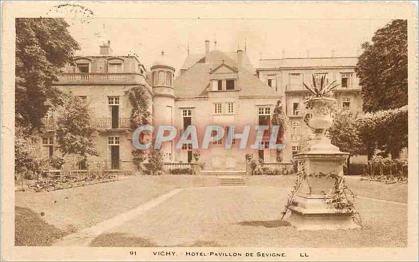 CPA Vichy Hotel Pavillon de Sevigne 