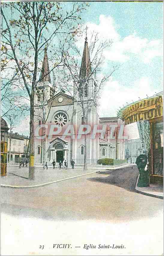 CPA Vichy Eglise Saint Louis 