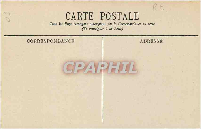 CPA Vichy Eglise Saint Louis  — Rückseite