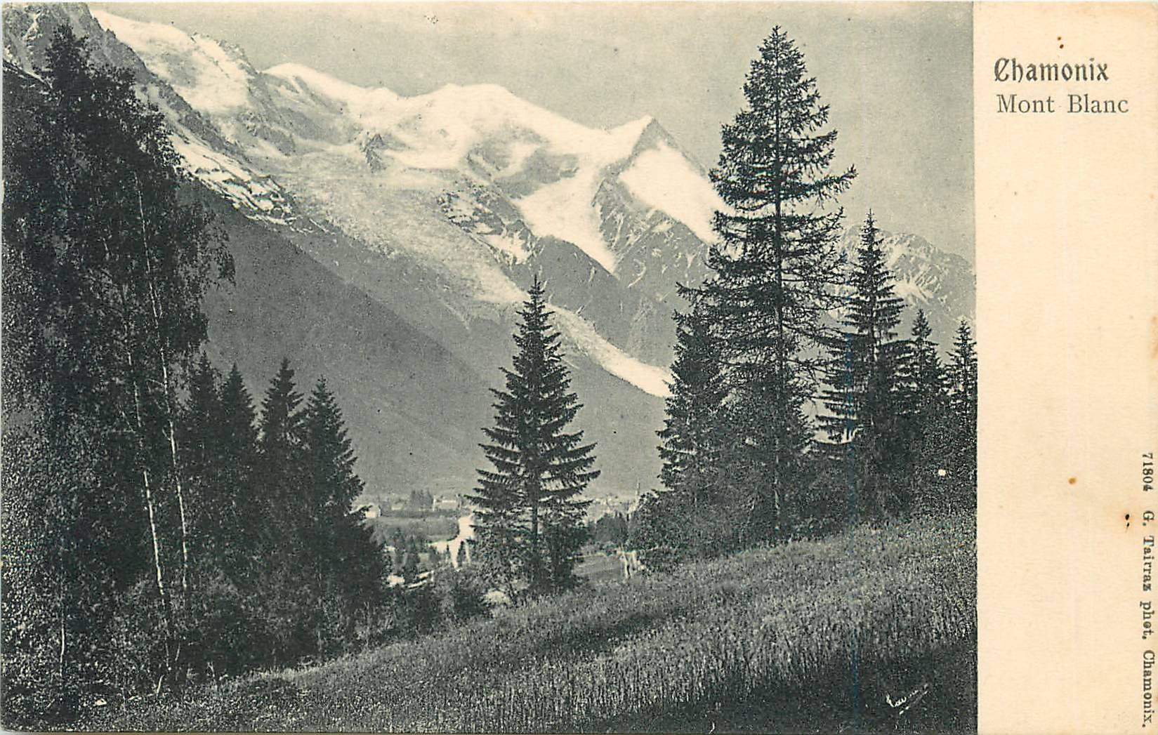 CPA Chamonix Mont Blanc 