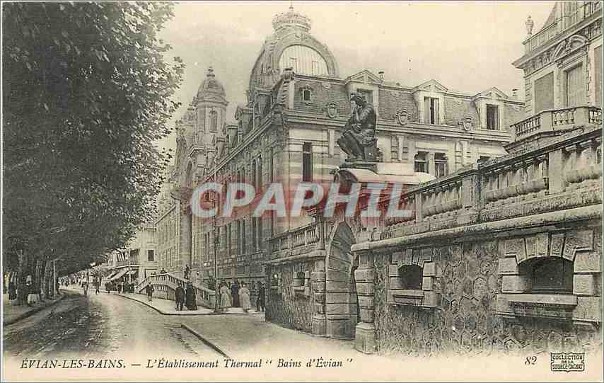 ÉVIAN-LES-BAINS — L'Établissement Thermal "Bains d'Évian" — Collection de M. G. P. C.