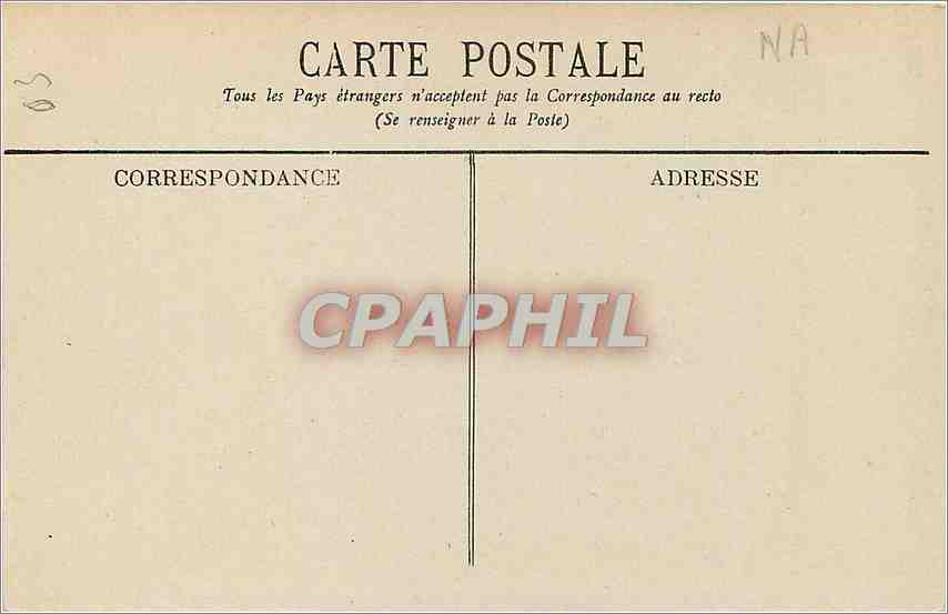 CPA Vichy Le Parc Bassin des Cygnes  — Verso