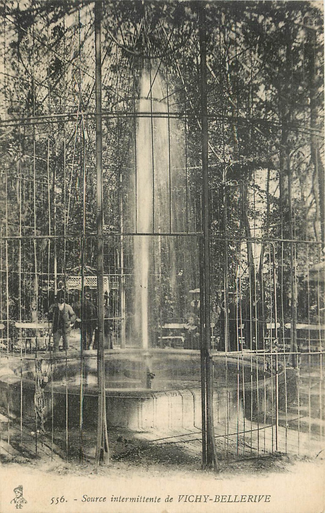 Source intermittente de Vichy-Bellerive — éditeur inconnu, n° 556