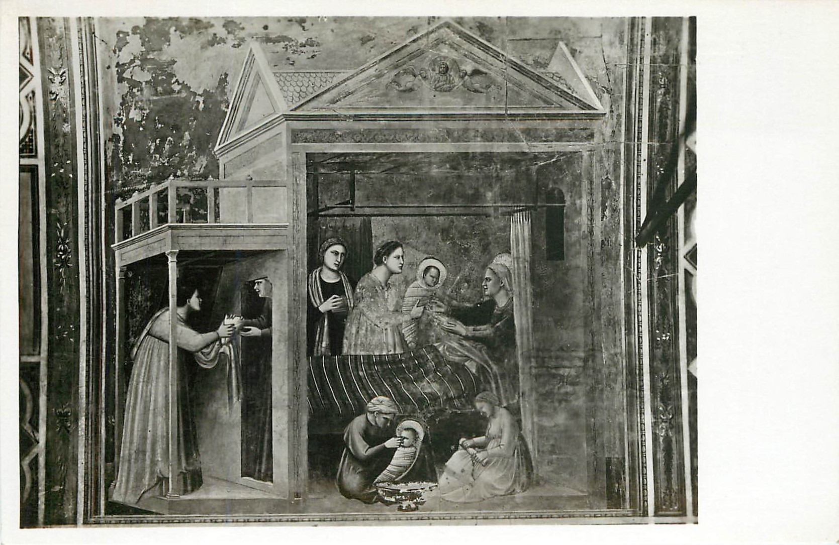 CPA Padova Cappella degli Scrovegni All'Arena Nascila della Vergine 