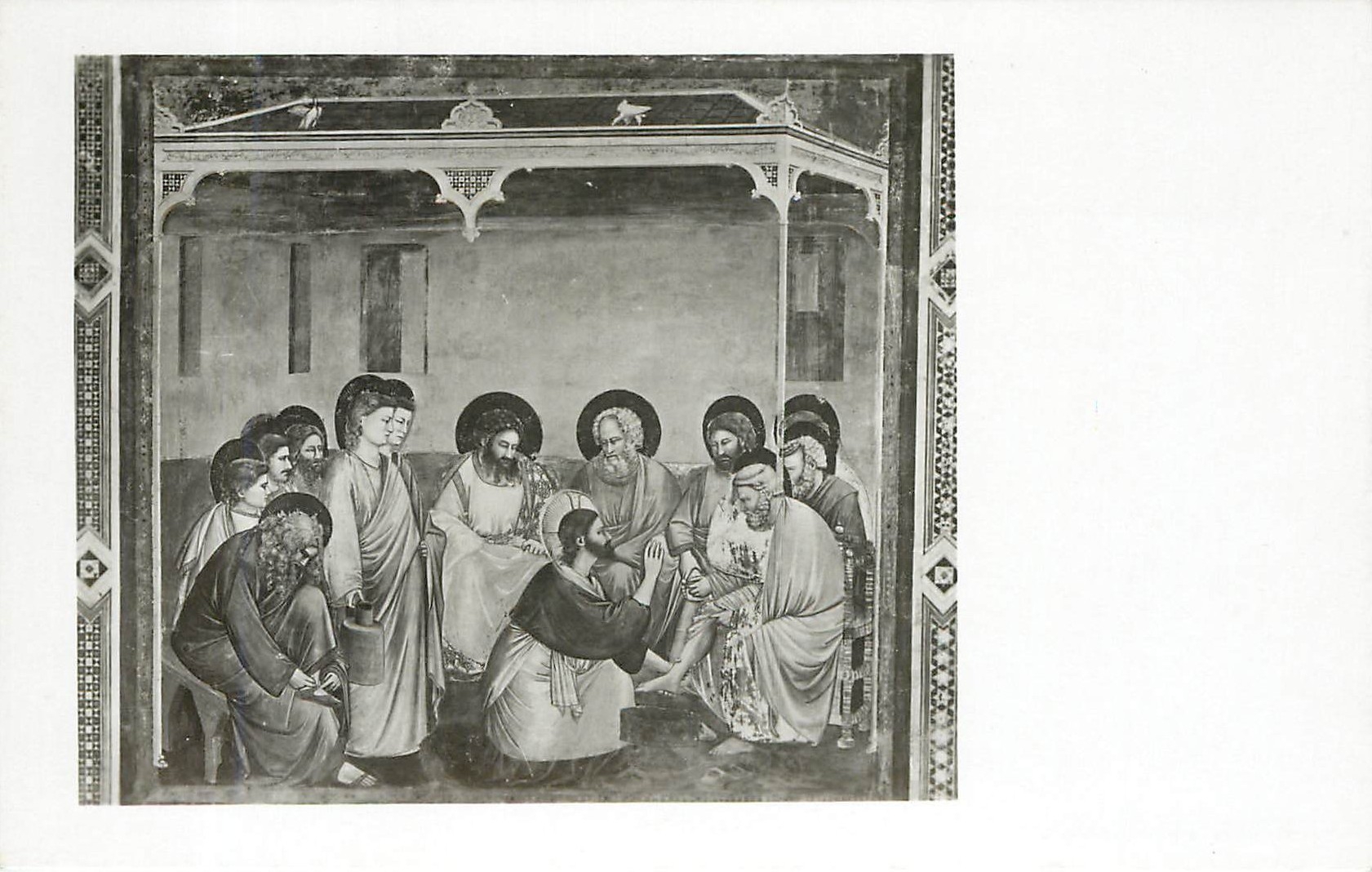 CPA Padova Cappella degli Scrovegni All'Arena La lavanda ai piedi degli Apostoli 