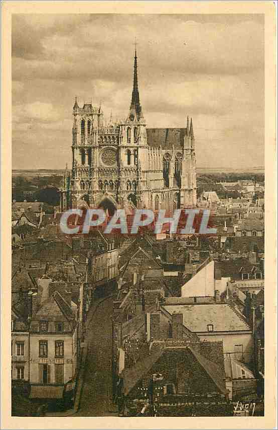 CPA Amiens Somme La Cathedrale 
