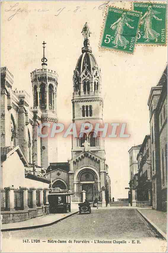 CPA Lyon Notre Dame de Fourviere 
