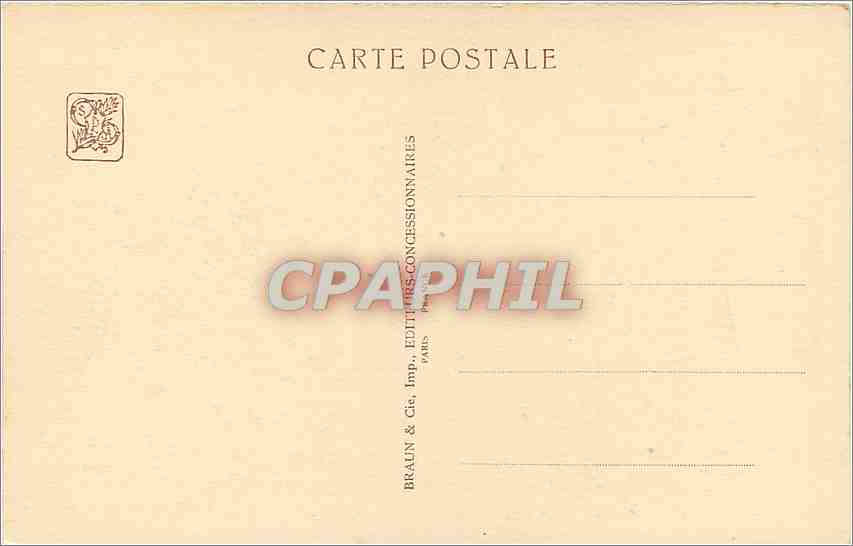 CPA Paris Section de l'Indochine Pavillon du Cambodge  Exposition coloniale internationale 1931 — Rückseite