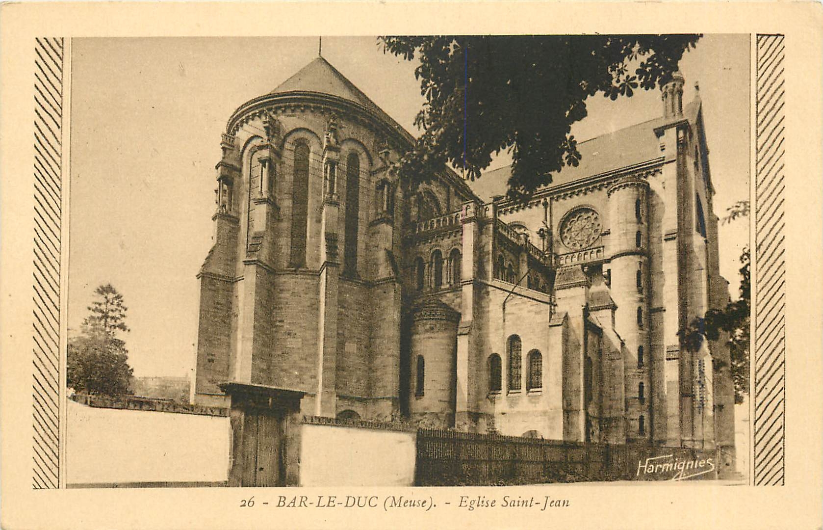 Bar-le-Duc (Meuse) — Église Saint-Jean — Harmignies