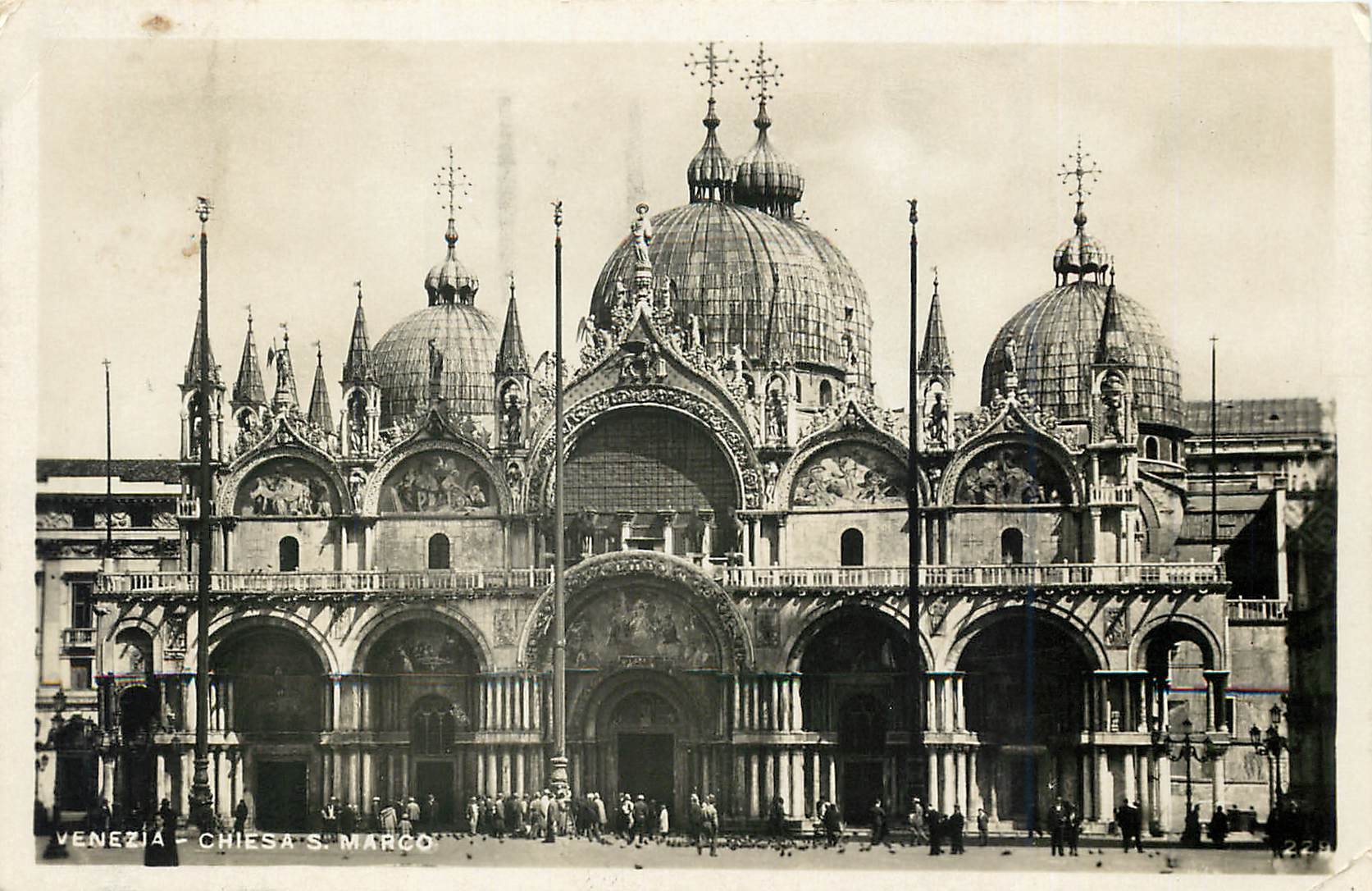 CPA Venezia Chiesa S Marco 