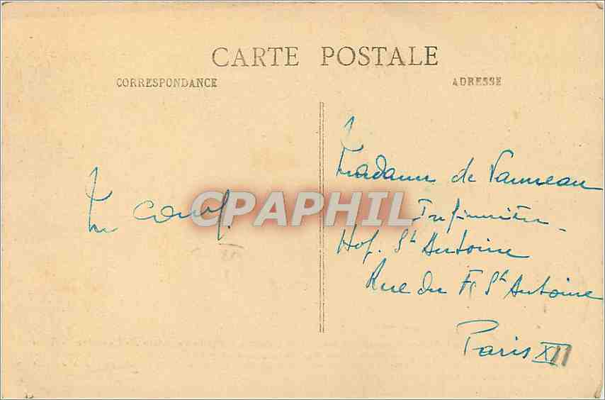 CPA Berck Plage Les Dunes separent la mer de la plage  — Rückseite