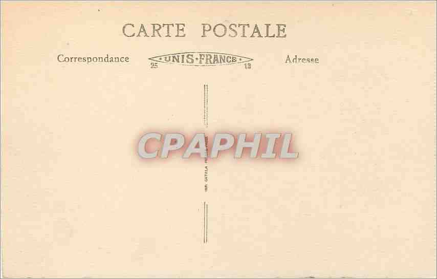 CPA Grenoble Vue generale sur la Tronche l'Ile Verte et le Massif de Belledonne  — Rückseite