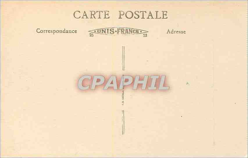 CPA Grenoble Vue generale cote du Cours Berrint et le Moucherotte  — Rückseite