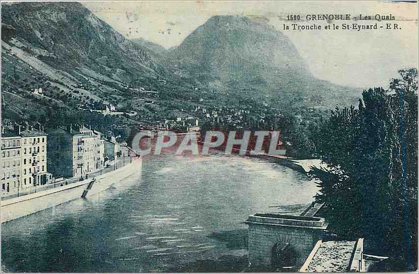 Grenoble - Les Quais — la Tronche et le St-Eynard - E.R.