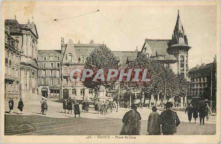 CPA Nancy Place St Jean 