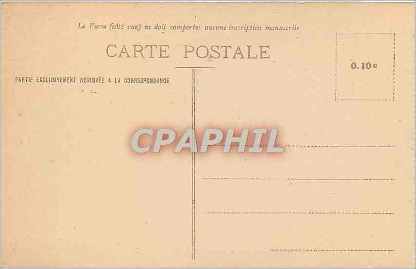 CPA Nancy Hemicycle de la Carriere Palais du Gouvernement  — Rückseite