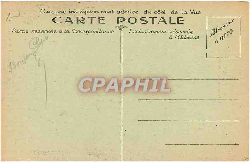 CPA Nancy Porte de la Craffe  — Rückseite