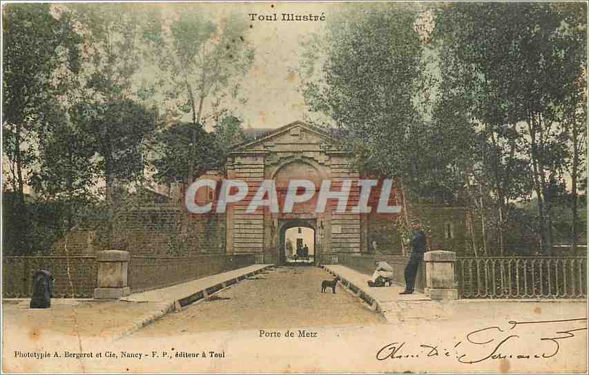 CPA Toul Porte de Metz 